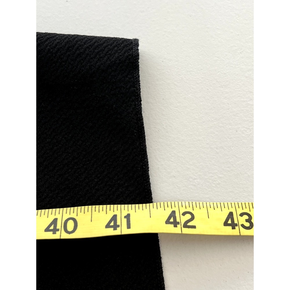 NWT Windsor's Women's Long Sleeve Waist‎ Belt Tie Jacket Solid Black Small - Picture 8 of 8